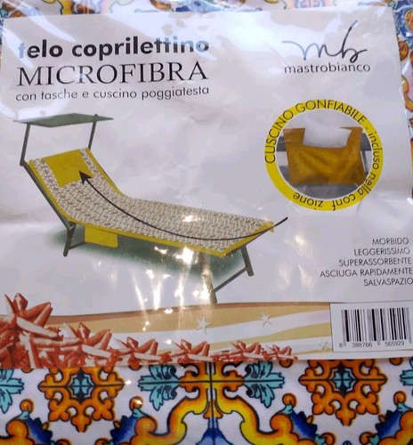 Telo copri lettino mare - da,